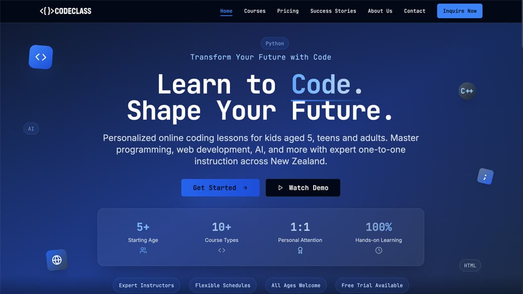 CodeClass New Zealand — view 1